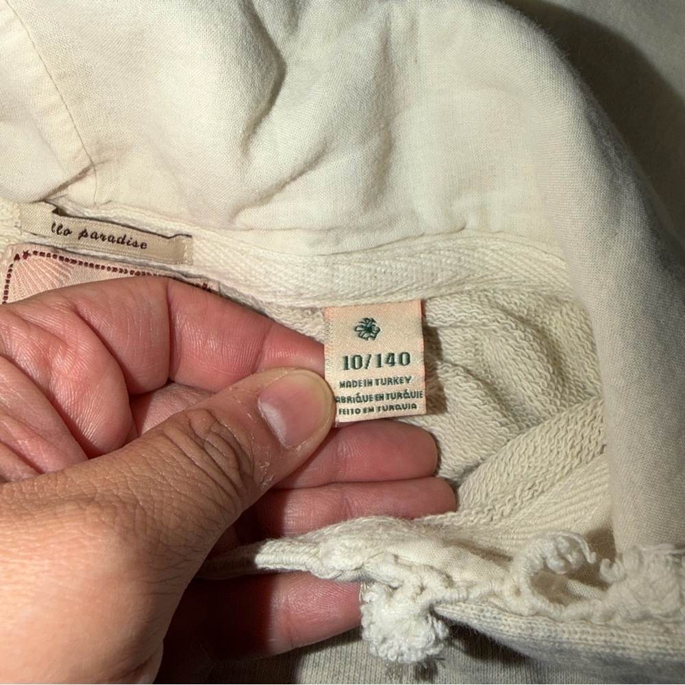 Scotch R'Belle Cream Pullover with Tassel Accents - Picture 5 of 5
